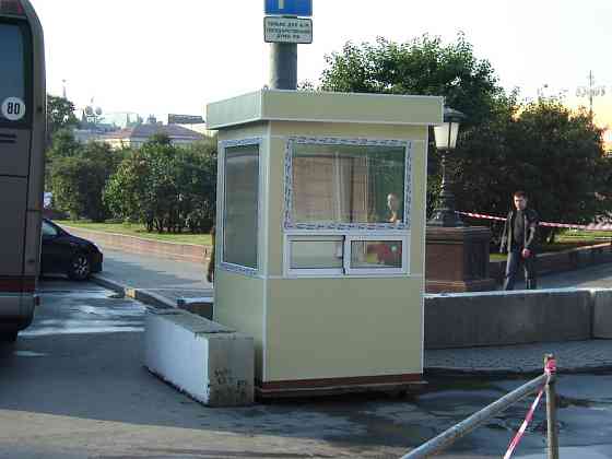 Аренда будки пост охраны 1,5х1,5х2,5м Москва