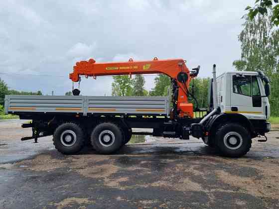 Услуги КМУ вездеход 6x6 стрела 19 м, 7.2 тн, борт 6.2м, 10тн. Москва