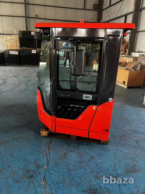 Кабина для китайских фронтальных погрузчиков красная ZL18 ZL20 ZL30 на NEO Новосибирск - изображение 1