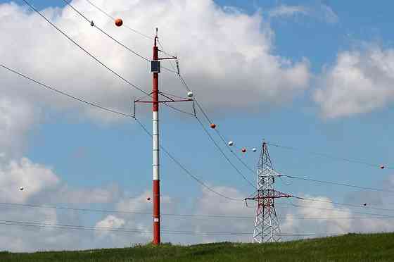 Автономное световое ограждение опор ЛЭП типа АСС (АССО) Москва