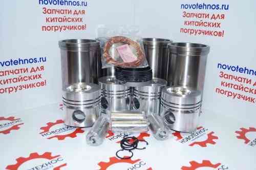 Поршневая группа YT4B2Z-24 Yigong ZL30, Amur DK630, Atlant 300L, Grizzly Новосибирск