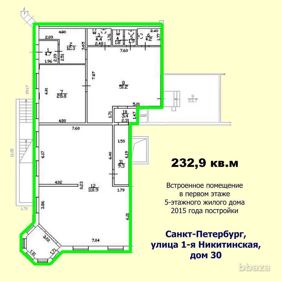 Аренда универсального помещения 232,9 кв.м у метро Пионерская без комиссии Санкт-Петербург - изображение 5