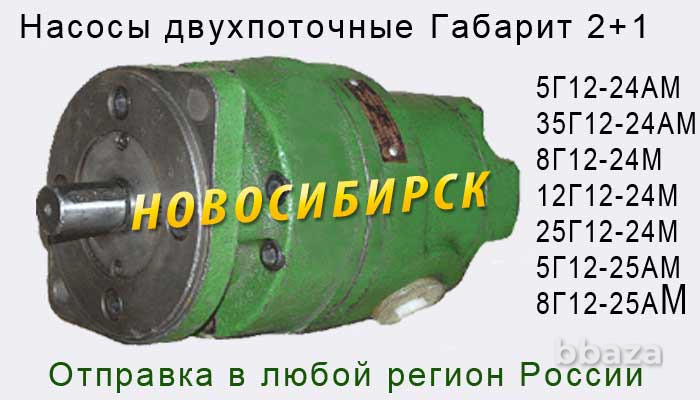 Насосы 25Г12-24М, 12Г12-24М, 8Г12-24М, 35Г12-24АМ пластинчатые. Новосибирск - изображение 1