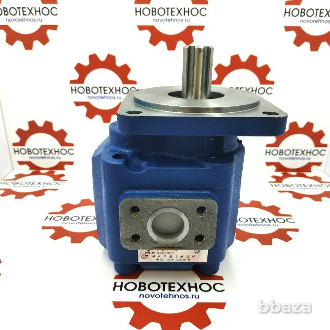 Насос гидравлический JHP2063 вал 6 шлицов для китайских погрузчиков ZL30 Новосибирск - изображение 1
