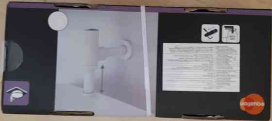 Сифон для раковины Equation ø32 мм цвет белый металл Москва