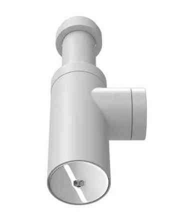 Сифон для раковины Equation ø32 мм цвет белый металл Москва