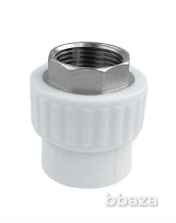 Муфта комбинированная ПП 75-2 1/2'' PN25 под ключ внутр. резьба VALFEX бел Москва - изображение 1