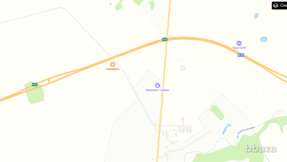 Участок пром назначения, трасса М-12, г. Камышлов, Свердловска обл. Камышлов - изображение 1