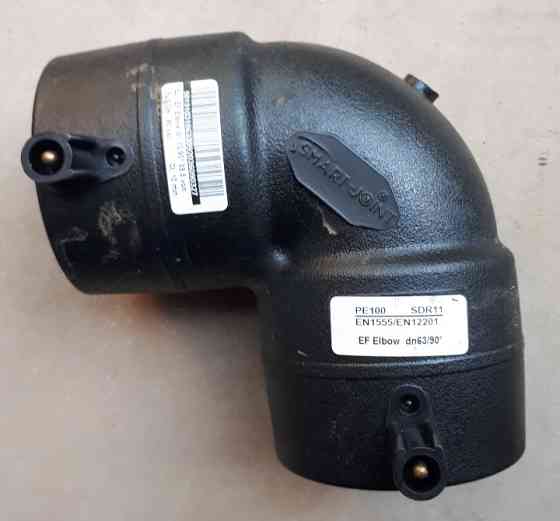 Электросварной отвод 90 гр 63 мм ПЭ 100 SDR 11 Москва