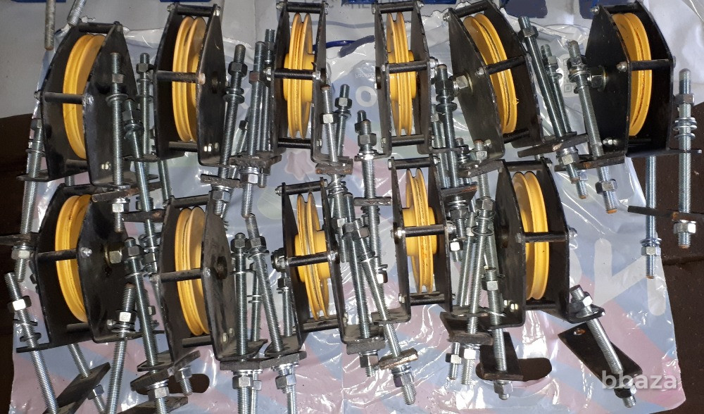 Блок 1-ручьевой ф146мм в кассете "В" для троса до 6мм Б1-146-6-Б Москва - изображение 2