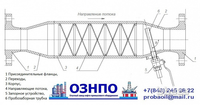 пробоотборник перекачиваемой жидкости ППЖР-01 скважиный ручной Оренбург - изображение 1