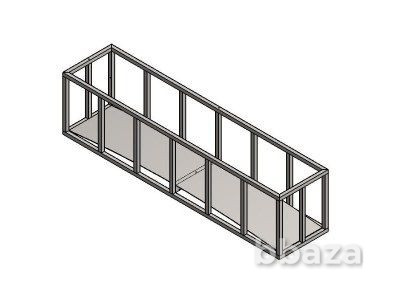 КГШ300 Корзина метал. для укладки кабельного эл. шлейфа 1420х280х280мм Москва - изображение 1