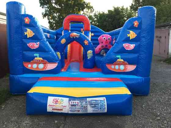 Надувной батут 7м*4м бу Кемерово