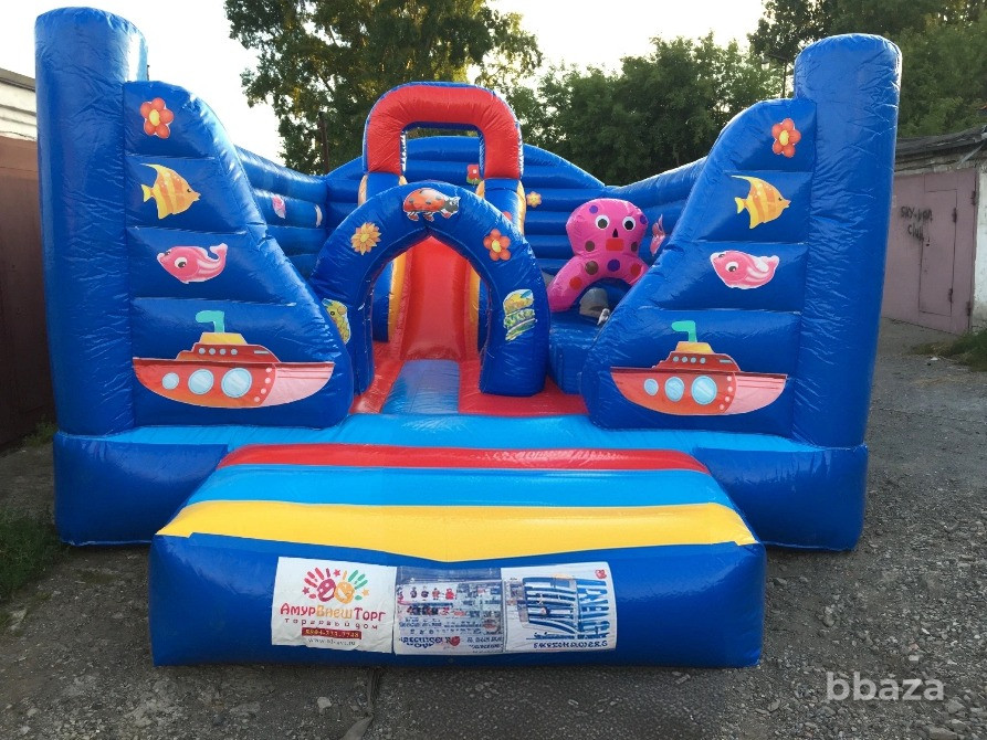 Надувной батут 7м*4м бу Кемерово - изображение 1