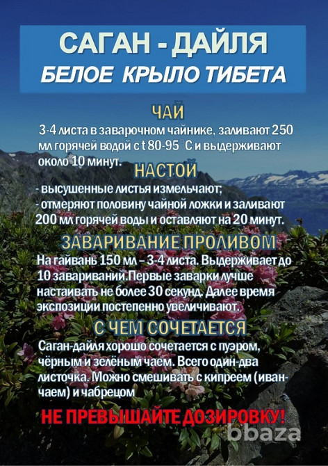 Фиточай Саган-Дайля. Белое Крыло. Сочи - изображение 5