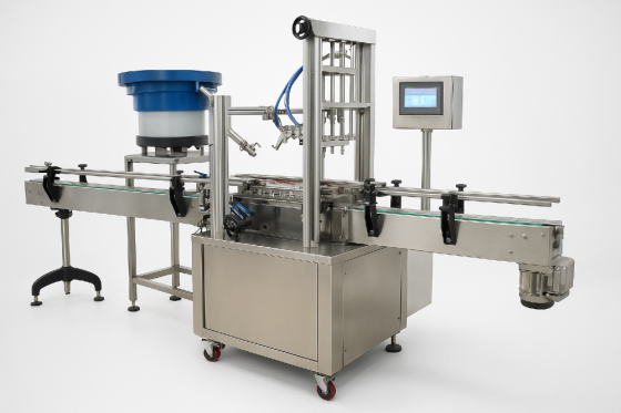 Линейная автоматическая укупорочная машина AS-JYXGJ-01 Малаховка