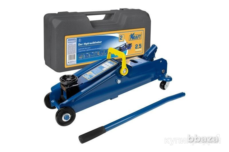 Аренда ( прокат ) подкатной гидравлический домкрат KRAFT Волгоград - изображение 1