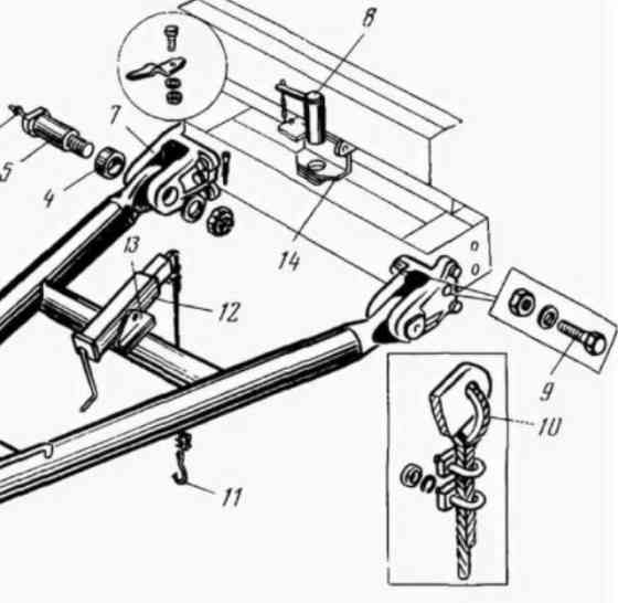 Дышло прицепа Ставрополь