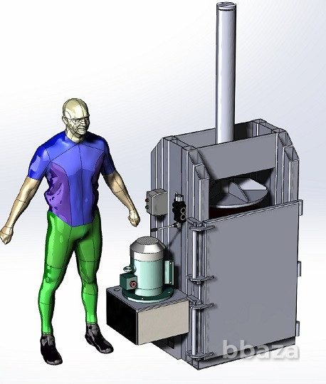 Пресс-пакетировщик вертикальный для бочек Кубер-20ВБ Санкт-Петербург - изображение 1