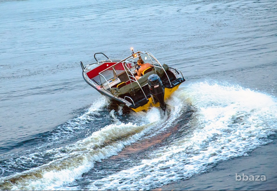 Алюминиевый катер «Гарпун» с реданом на заказ Самара - изображение 4