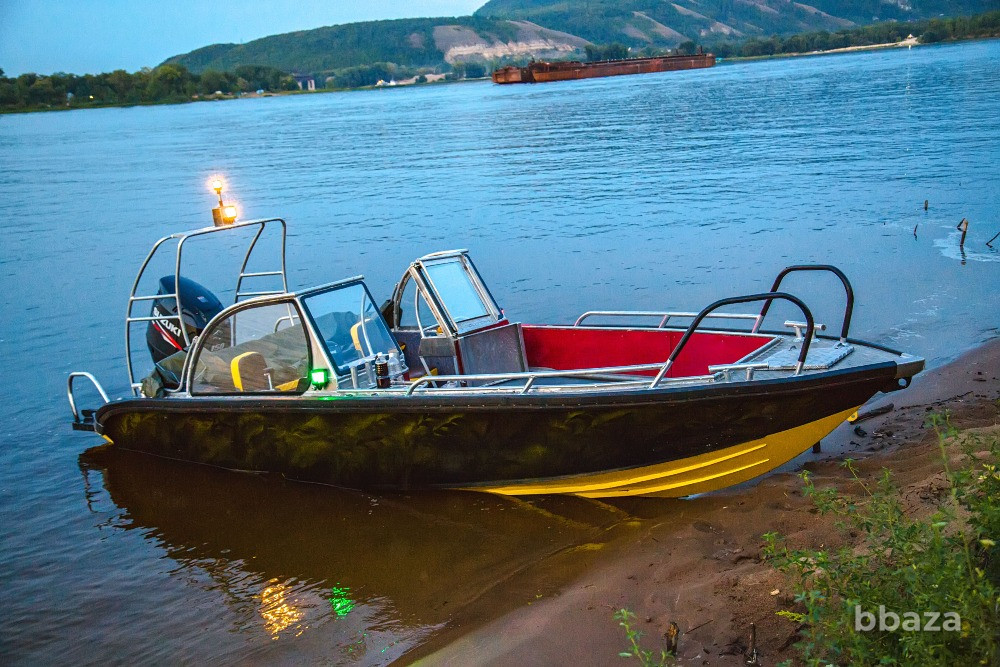 Алюминиевый катер «Гарпун» с реданом на заказ Самара - изображение 5