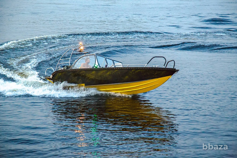 Алюминиевый катер «Гарпун» с реданом на заказ Самара - изображение 2