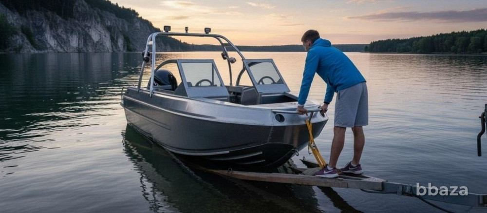 Алюминиевый катер «Хищник 5.5» с реданом на заказ Самара - изображение 1