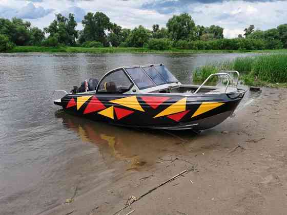 Алюминиевая лодка «Егерь ПроR 49107» с реданом на заказ Самара