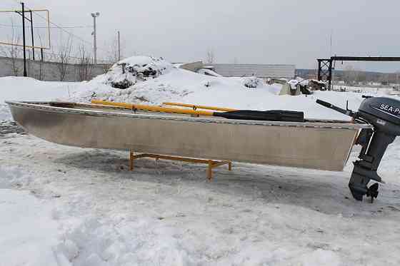 Алюминиевая промысловая лодка "Щука 4.5" на заказ Самара