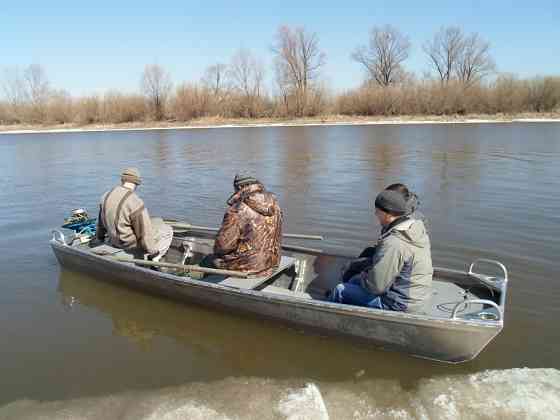 Алюминиевая промысловая лодка "Щука 4.5" на заказ Самара
