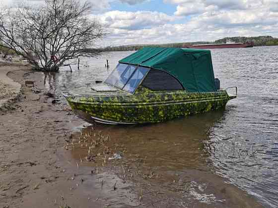Алюминиевая лодка «Ёрш 4714R» с реданом на заказ Самара
