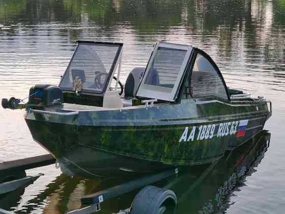 Алюминиевая лодка «Ёрш 3912 R» с реданом под заказ Самара