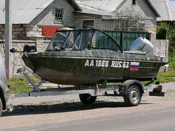 Алюминиевая лодка «Ёрш 3912 R» с реданом под заказ Самара