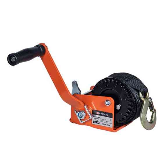 Лебедка ручная барабанная СибТаль, модель LRB, 450 кг, лента 10 м Красноярск