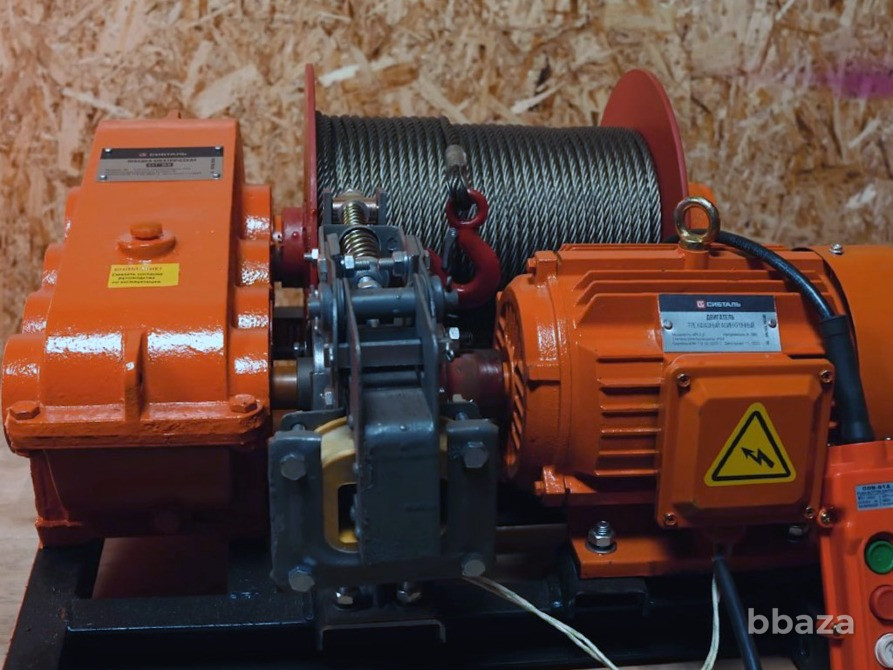 Лебедка электрическая СибТаль, модель JM, 1Т*120М (с канатом) Красноярск - изображение 3