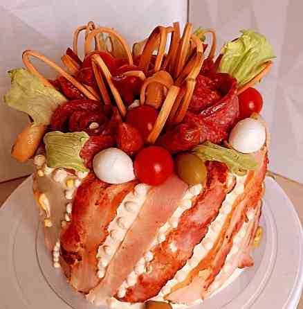 Торт мясной скандинавский Пушкино