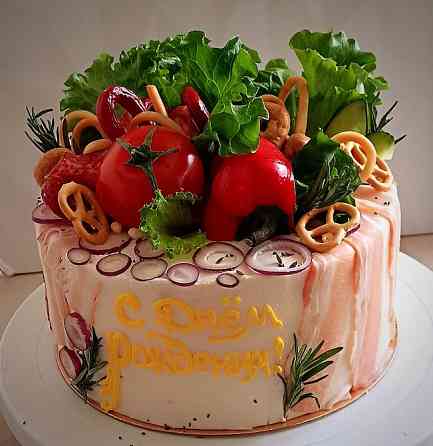 Торт мясной скандинавский Пушкино