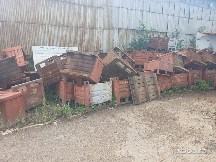 Тара, ящики, мульды, металлические 800х650х600мм Екатеринбург - изображение 3