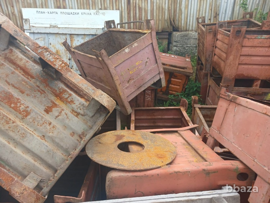 Тара, ящики, мульды, металлические 800х650х600мм Екатеринбург - изображение 4