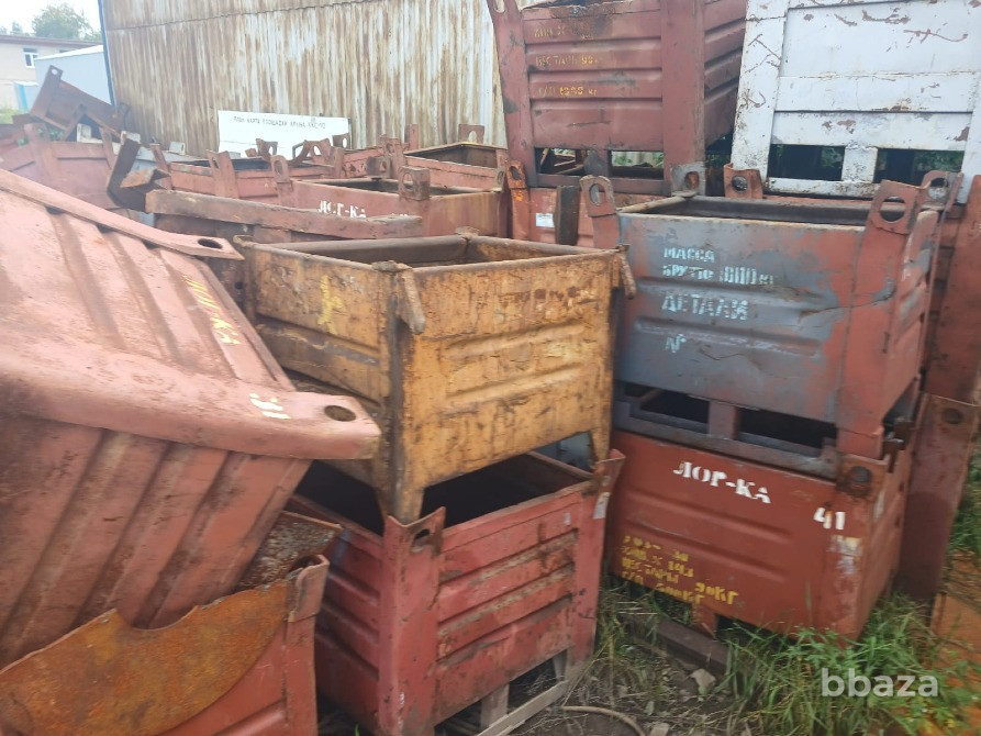 Тара, ящики, мульды, металлические 800х650х600мм Екатеринбург - изображение 1