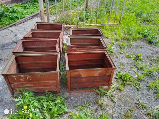 Тара, ящики, мульды, металлические 620х420х420мм Челябинск