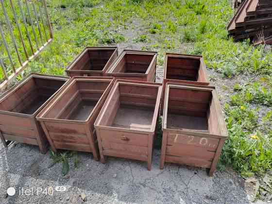 Тара, ящики, мульды, металлические 620х420х420мм Челябинск