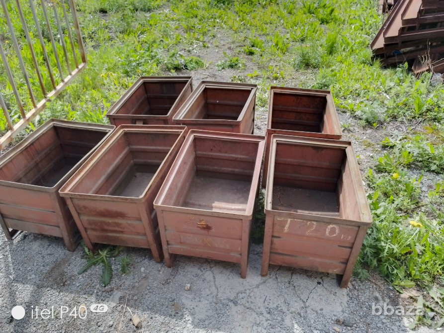 Тара, ящики, мульды, металлические 620х420х420мм Челябинск - изображение 5