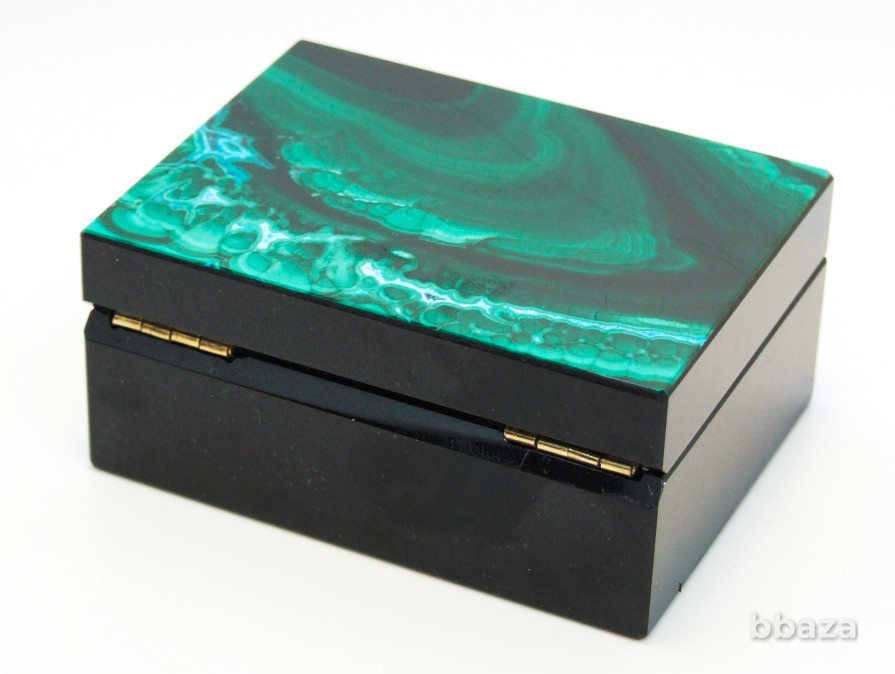 Малахит с Хризоколлой - Коллекционная Шкатулка Москва - изображение 7