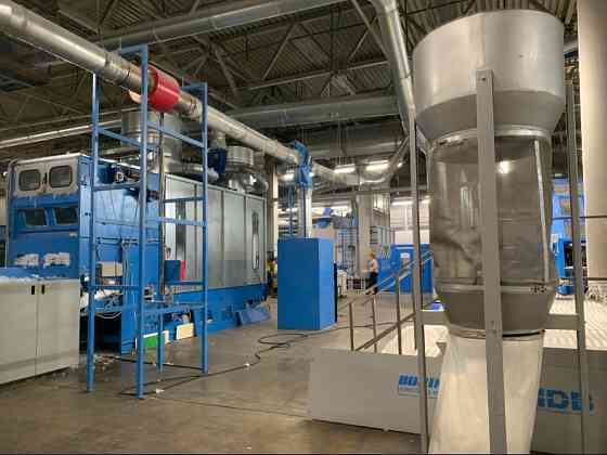 Линия по производству объемных нетканых полотен Москва