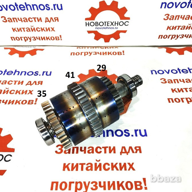 Вал АКПП передняя скорость 35/41/29 для экскаватора shanmon 388h Новосибирск - изображение 1