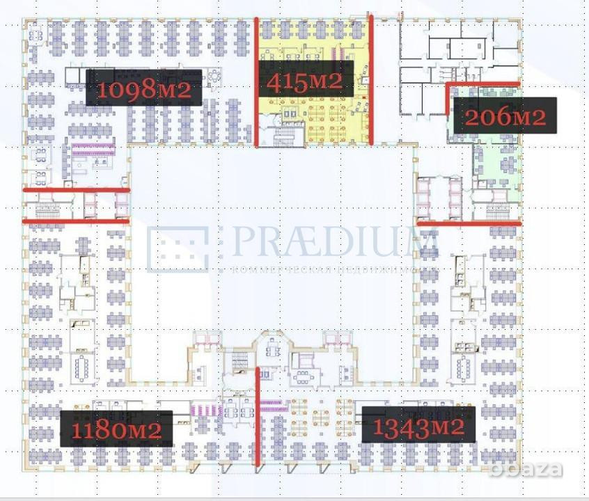 Сдается офисное помещение 1123 м² Москва - изображение 3