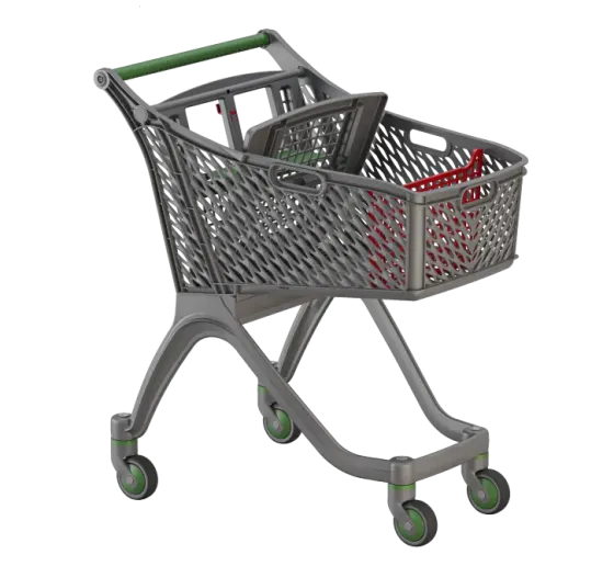 Пластиковая тележка для дома, дачи и магазина Москва