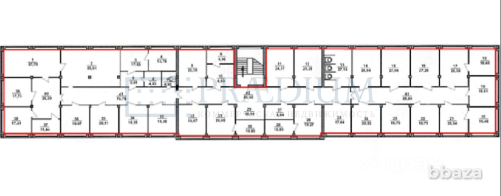 Сдается офисное помещение 984 м² Москва - изображение 9