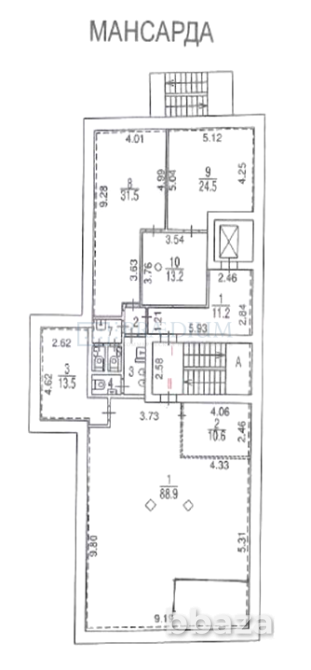 Сдается офисное помещение 952 м² Москва - изображение 8